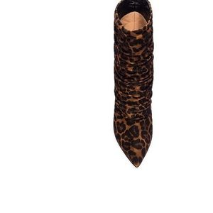 Gianvito Rossi leaopard booties